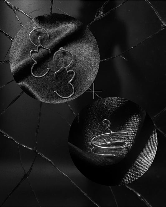 Rosa+ spirale de rébellion , argent