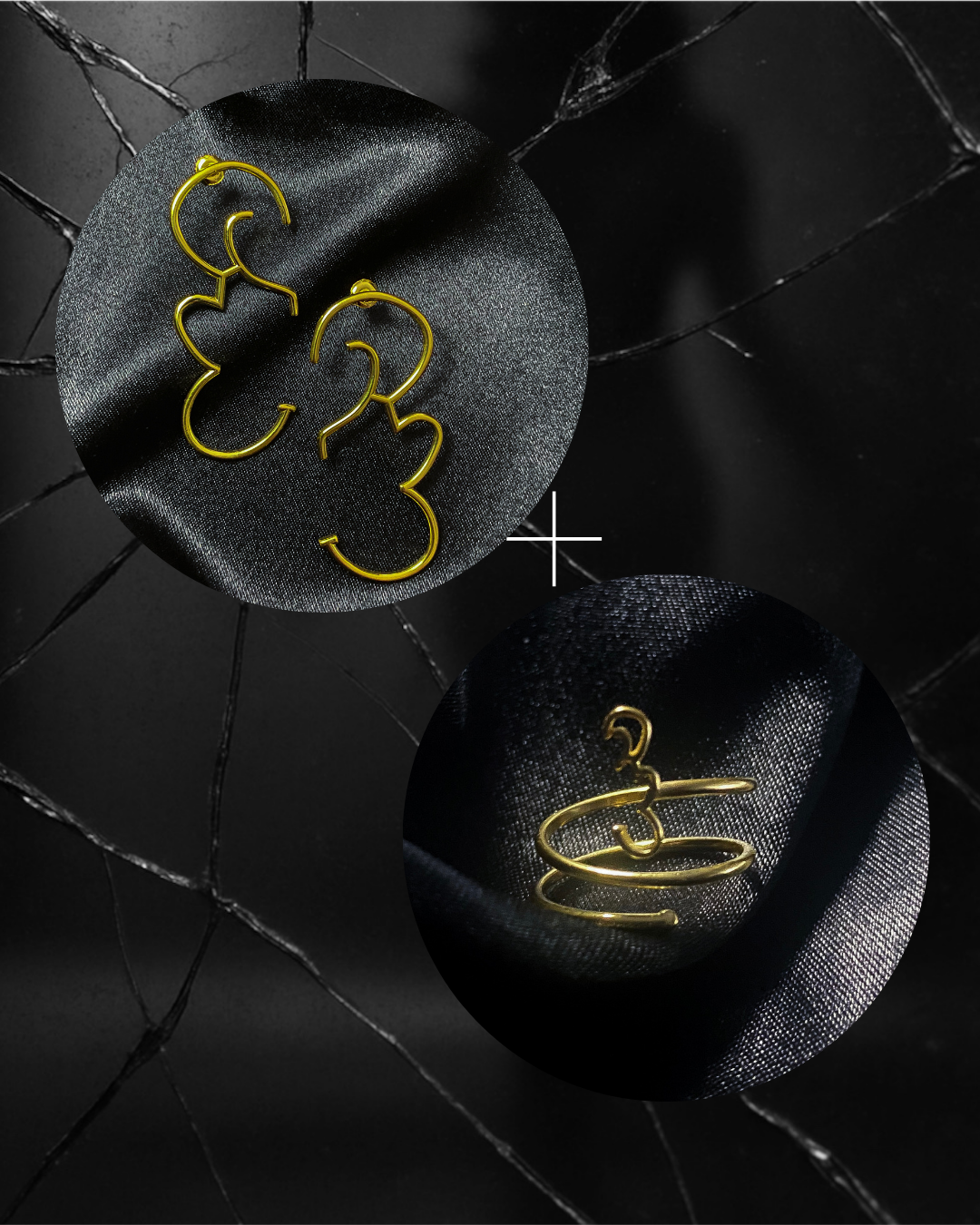 Rosa+ spirale de rébellion, or