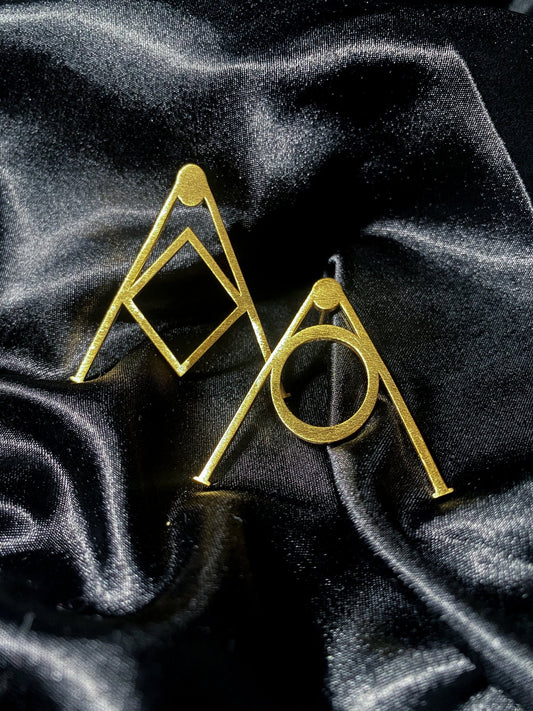 Les boucles d’oreilles Army - L.A.N.S