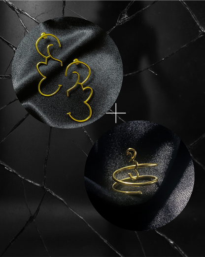 Rosa+ spirale de rébellion, or