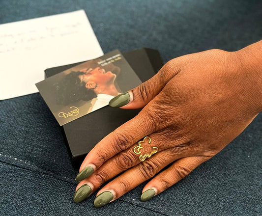 Bague ajustable, Accord d’élégance - L.A.N.S